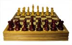 Шахматы "Рубин" (Ручная работа)