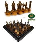 Шахматы "Рим" (черная доска) 45 см