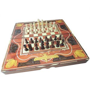 Набор игр среднего размера "Надир-Шах" ― Магазин шахмат