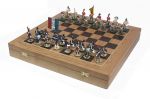 Оловянные шахматы "Битва при Ватерлоо"