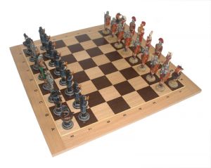 Шахматы "Викинги и римляне"