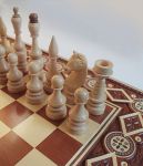 Набор "Темный орнамент" (нарды, шашки, шахматы)